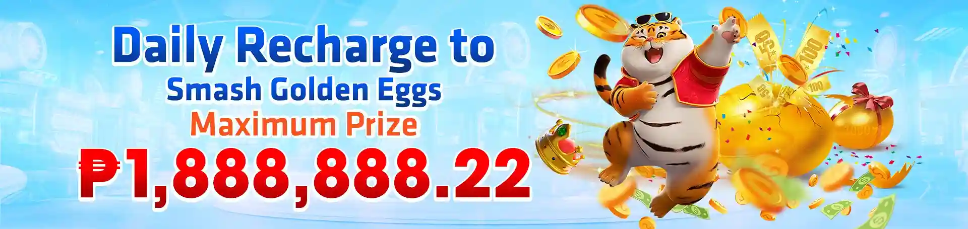 PH22 login casino homepage banner with gaming theme